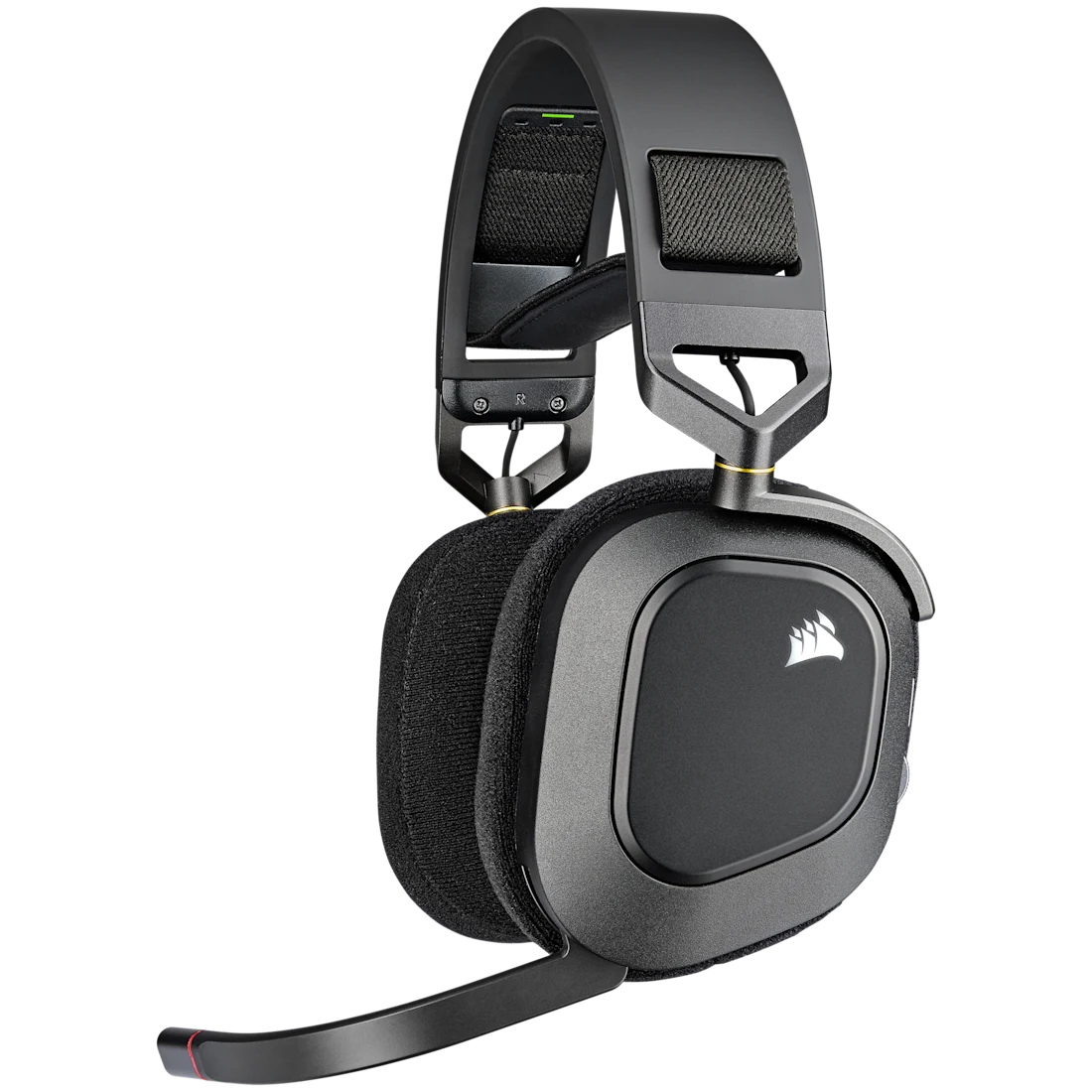 HS80 RGB WIRELESS Premium Gaming Headset with Spatial Audio — Carbon (EU)