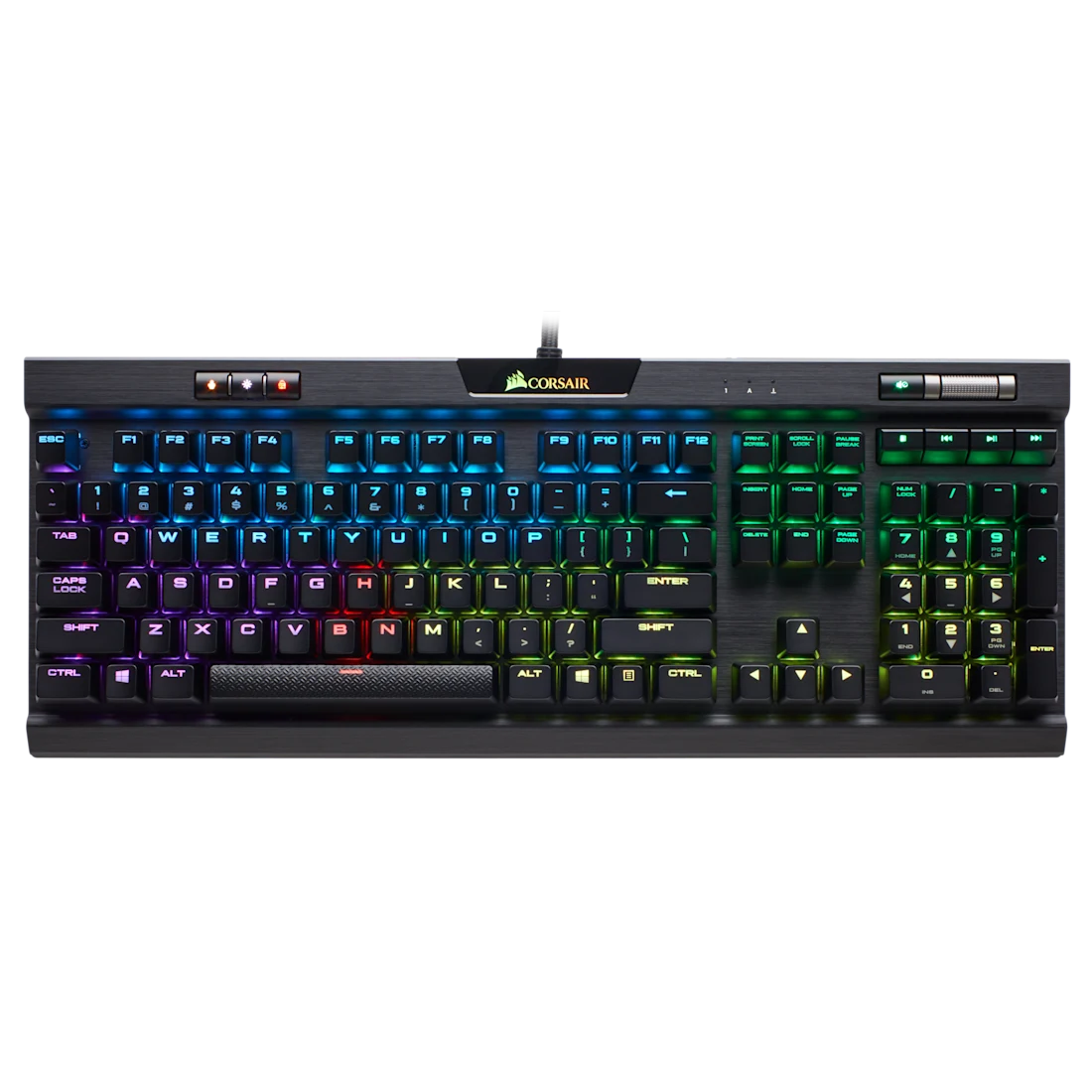 K70 RGB MK.2 Mechanical Gaming Keyboard - Thumbnail 5