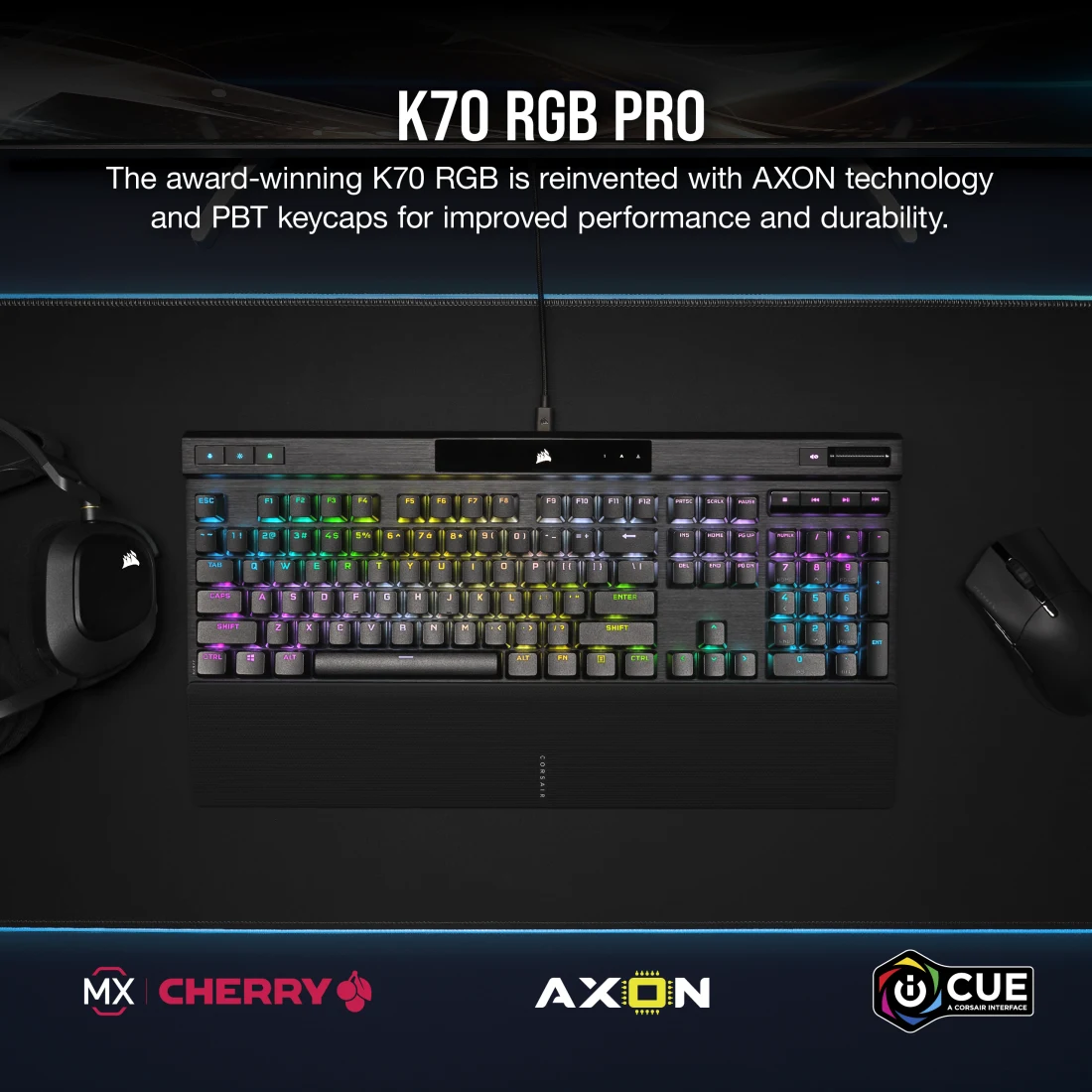 Corsair K70 Pro Keyboard - Thumbnail 3