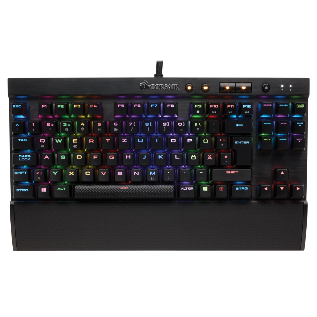 キーボード CORSAIR K65 RGB RAPIDFIRE K65 RGB RAPIDFIRE Compact Mechanical Gaming Keyboard — CHERRY® MX