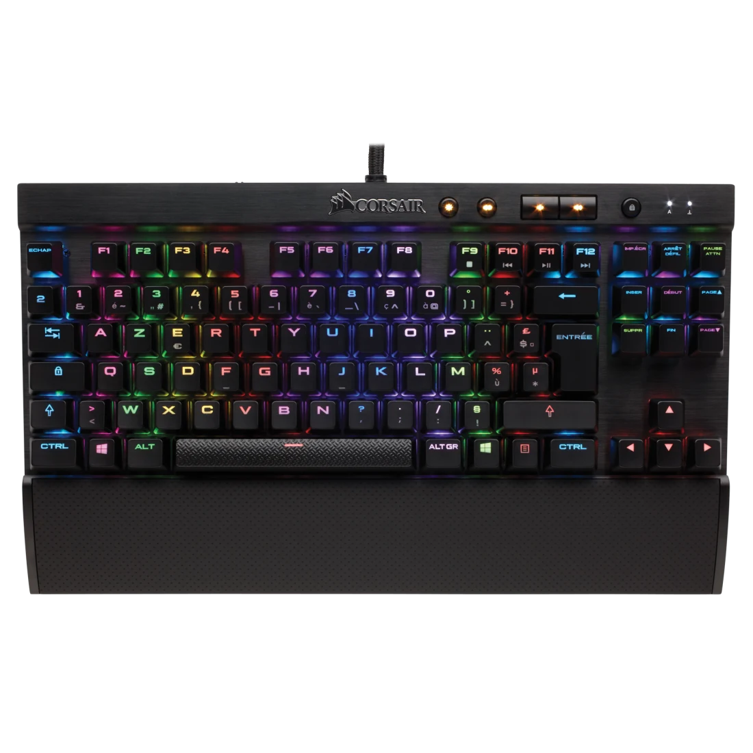 PC周辺機器 Corsair K65 Rapid Fire RGB K65 RGB RAPIDFIRE Compact Mechanical Gaming Keyboard