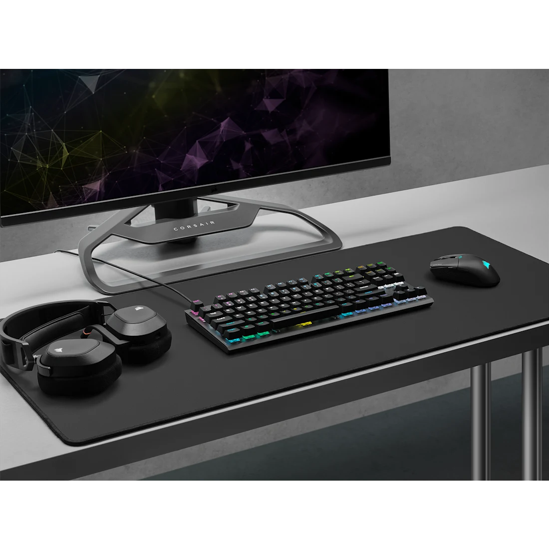 CORSAIR K60 PRO TKL Wired Optical-Mechanical OPX Linear Switch Gaming Keyboard - Thumbnail 5