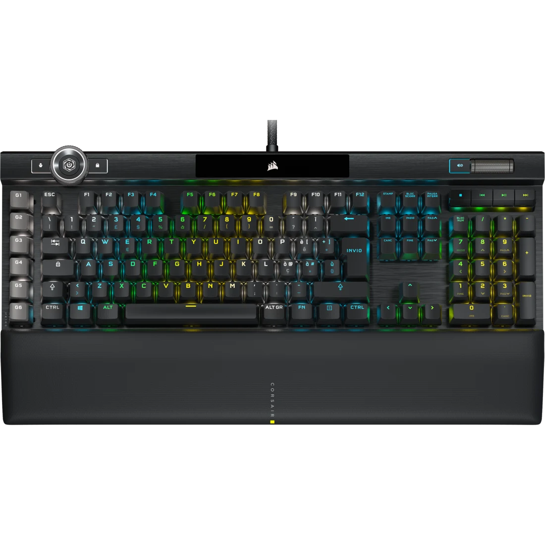 K100 RGB Optical-Mechanical Gaming Keyboard — CORSAIR OPX Switch