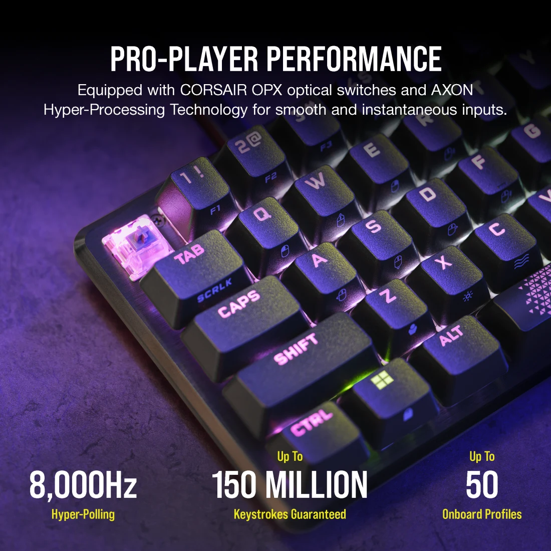 Corsair K65 PRO MINI Gaming Keyboard - Thumbnail 5