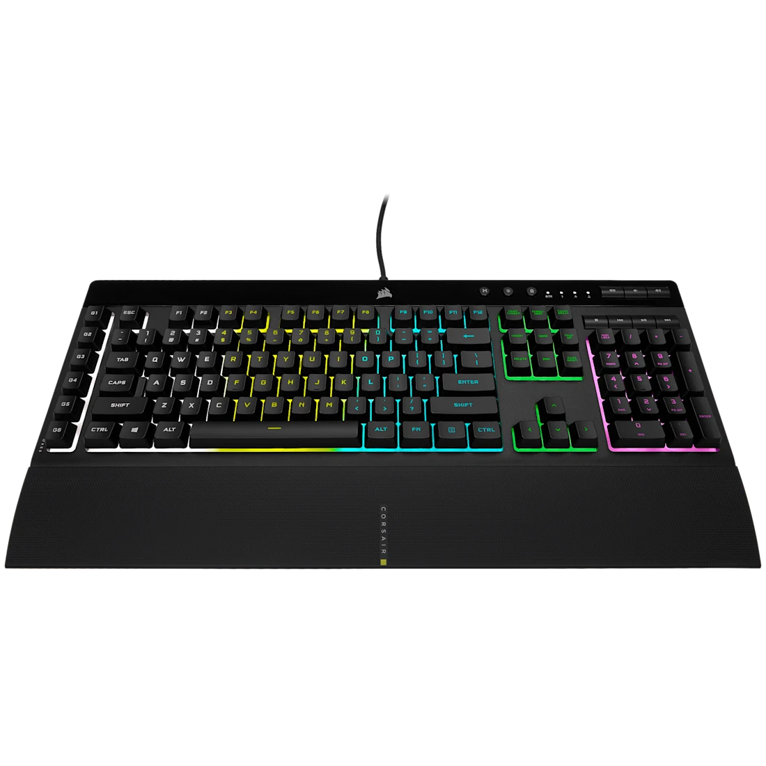 Corsair K55 RGB PRO Gaming Keyboard, Backlit RGB LED