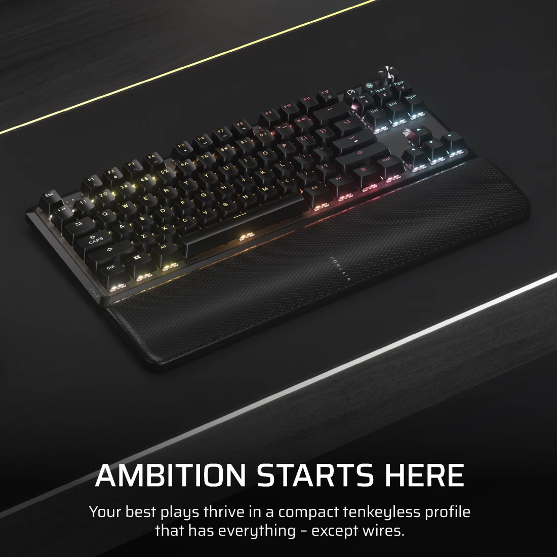 Corsair K70 Core TKL Wireless Keyboard - Thumbnail 2