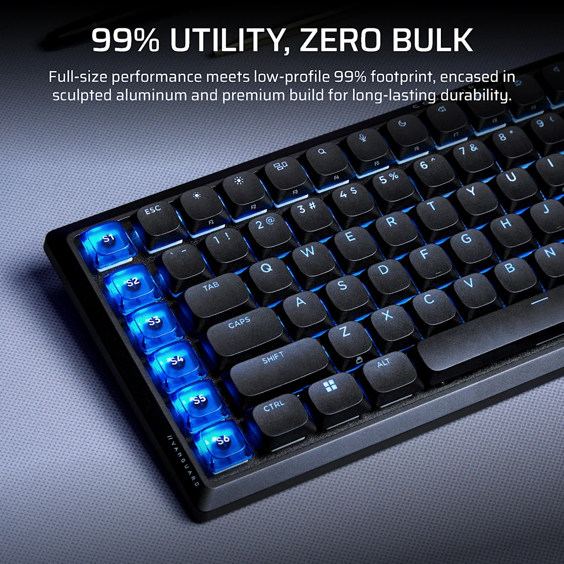 Corsair VANGUARD AIR Gaming Keyboard - Thumbnail 5