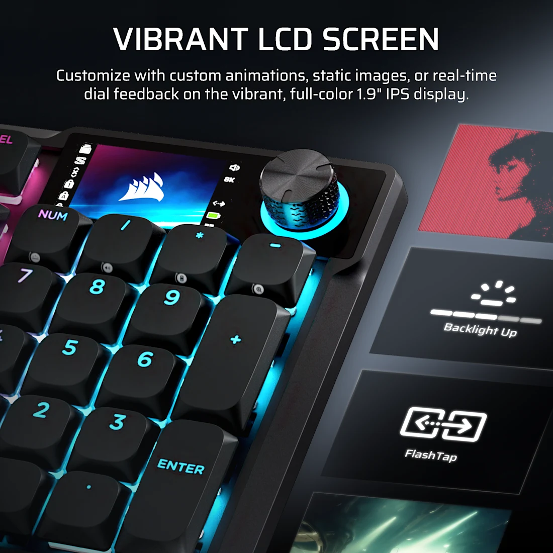 Corsair VANGUARD AIR Gaming Keyboard - Thumbnail 3