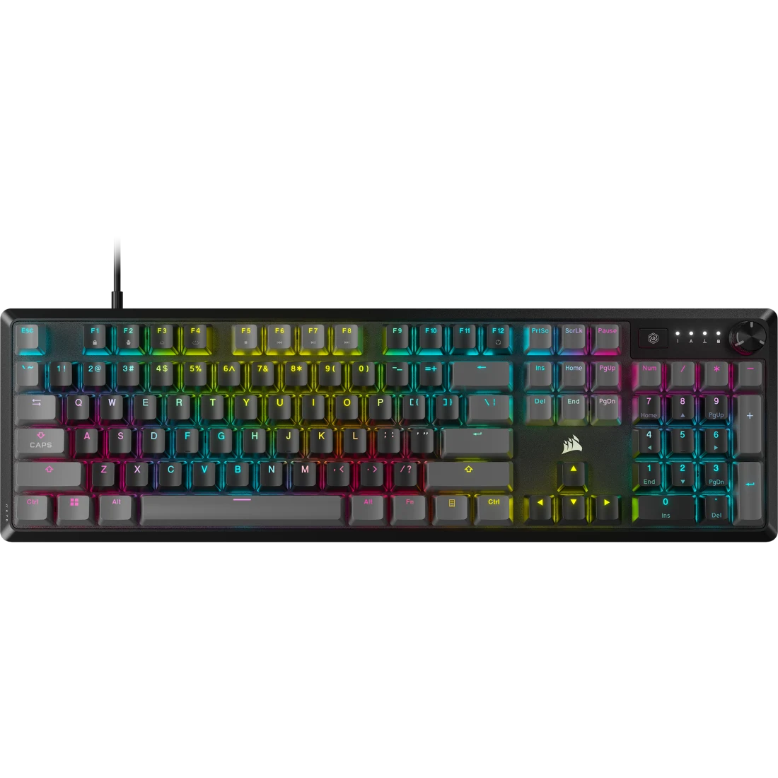 CORSAIRのk70 VENGEANCE® K70 Fully Mechanical Gaming Keyboard Anodized Black
