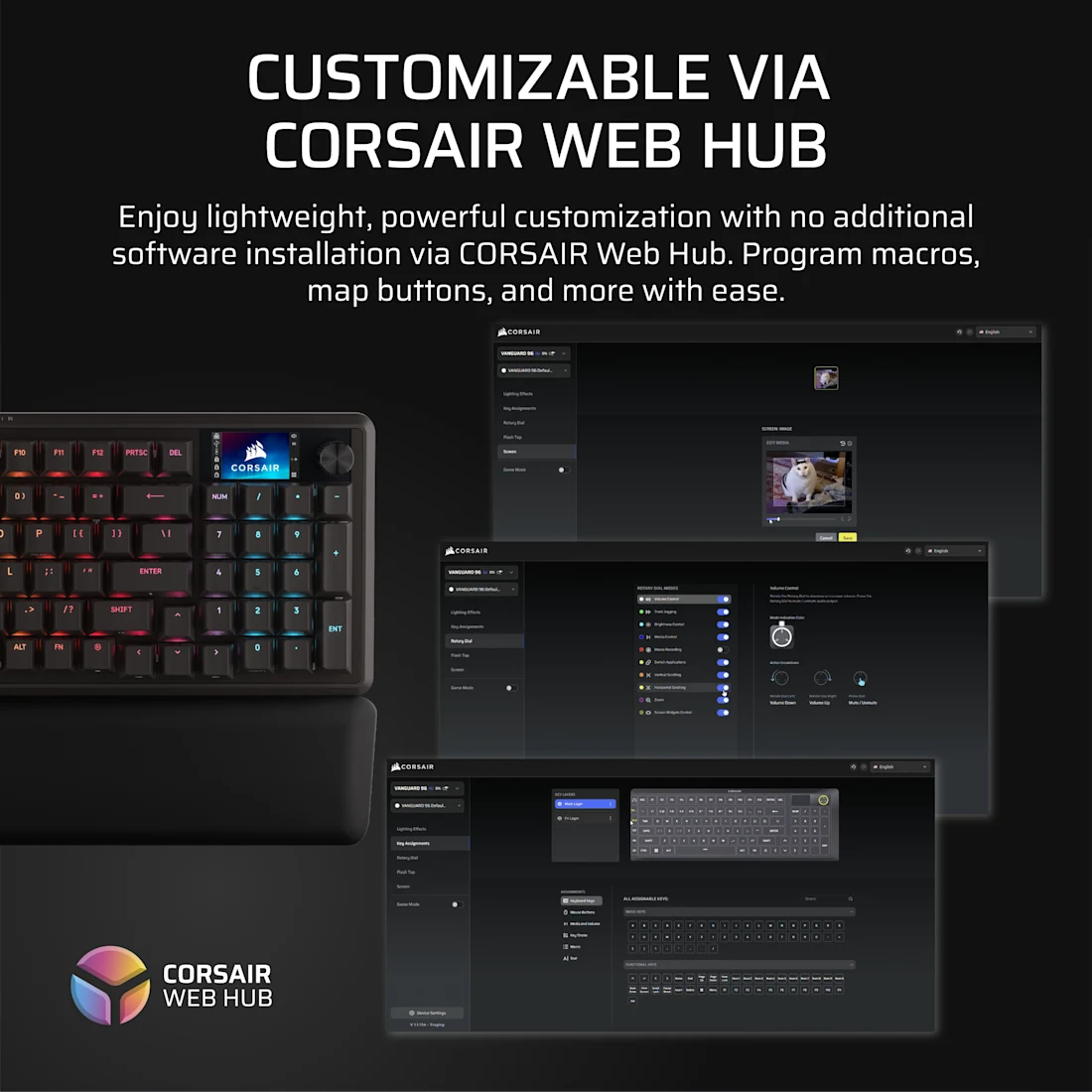 VANGUARD 96 Mechanical Gaming Keyboard - Thumbnail 2