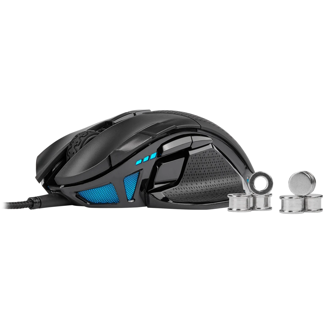 CORSAIR Nightsword RGB Tunable FPS/MOBA Wired Optical Gaming Mouse - Thumbnail 5