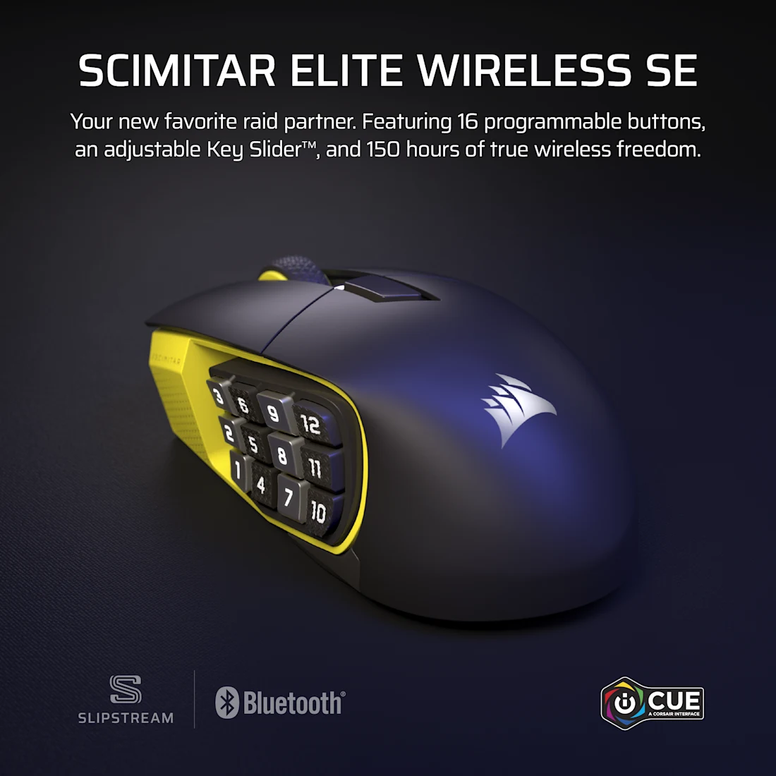 SCIMITAR ELITE WIRELESS SE MMO Gaming Mouse - Thumbnail 4