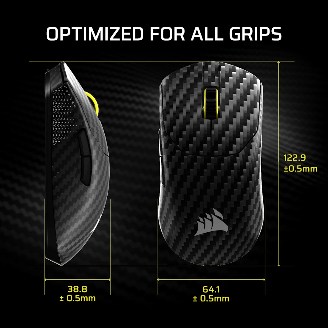 Corsair Sabre PRO Wireless Gaming Mouse - Thumbnail 3