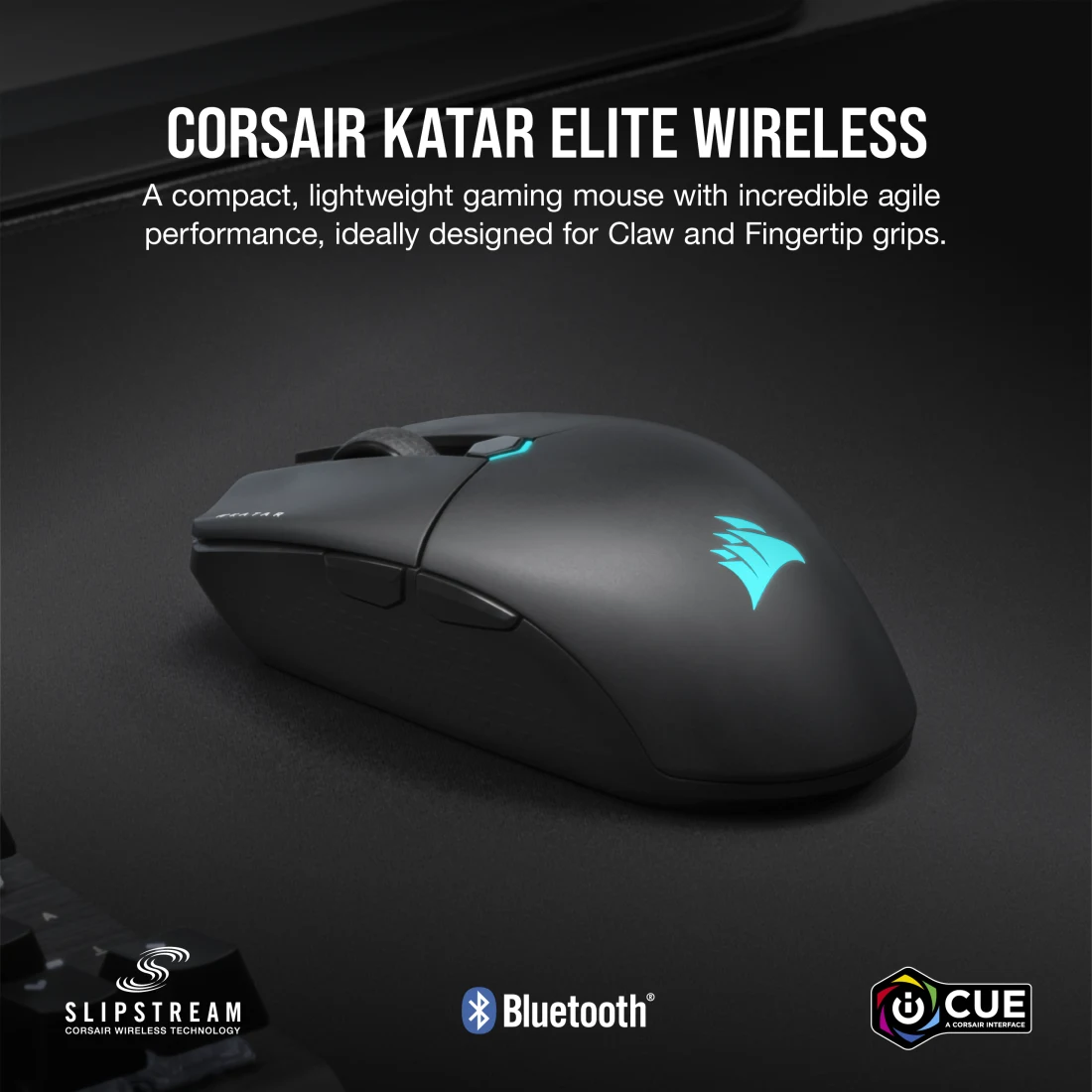 Corsair Katar Elite Wireless Gaming Mouse - Thumbnail 4