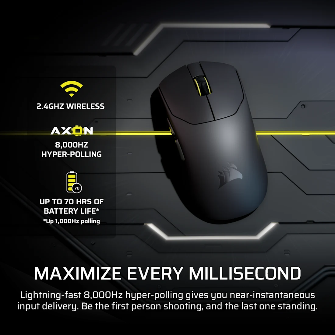 CORSAIR Sabre V2 Pro Ultralight Gaming Mouse - Thumbnail 5