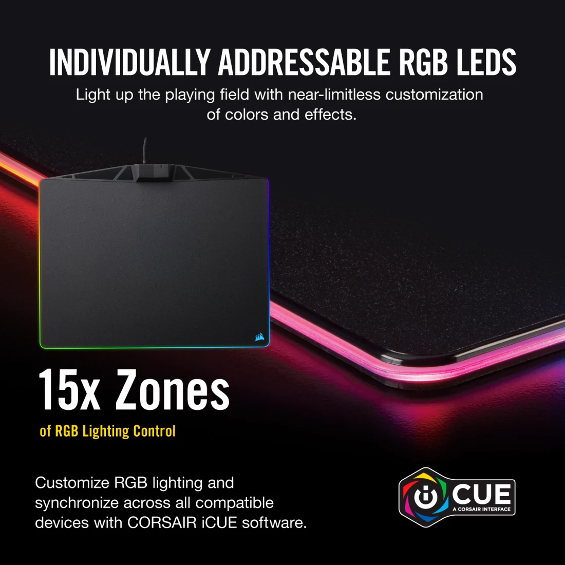 MM800 RGB POLARIS Gaming Mouse Pad