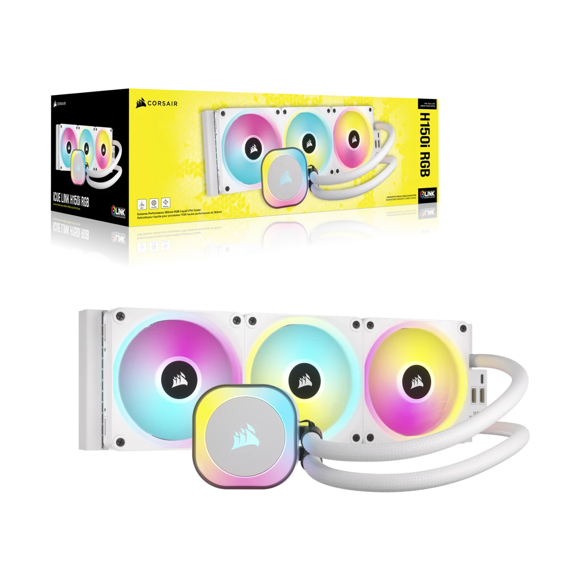 Corsair iCUE LINK LX120 RGB Magnetic Dome Bearing 120mm Case Fan - Thumbnail 5