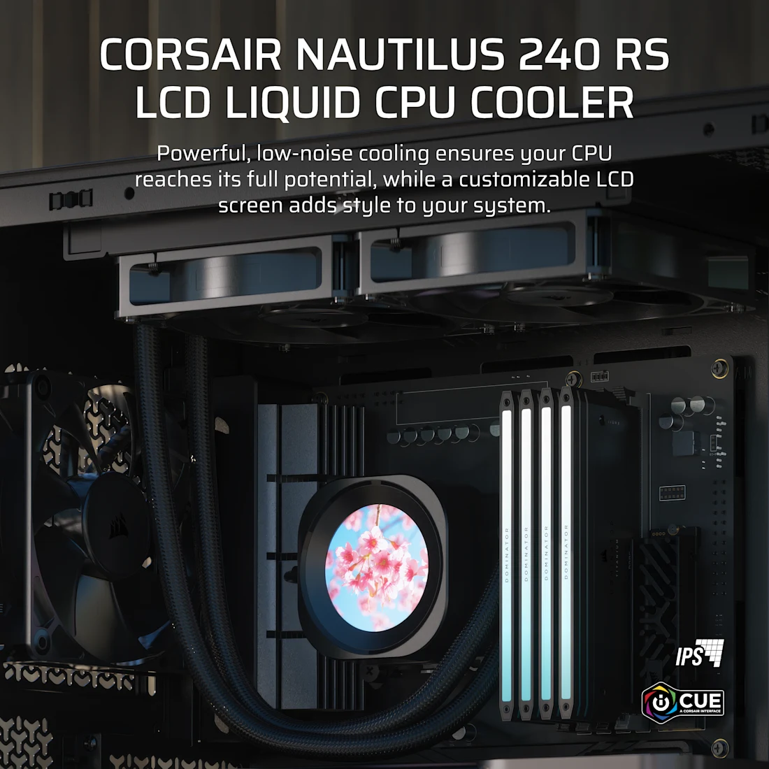 NAUTILUS 240 RS LCD Liquid CPU Cooler