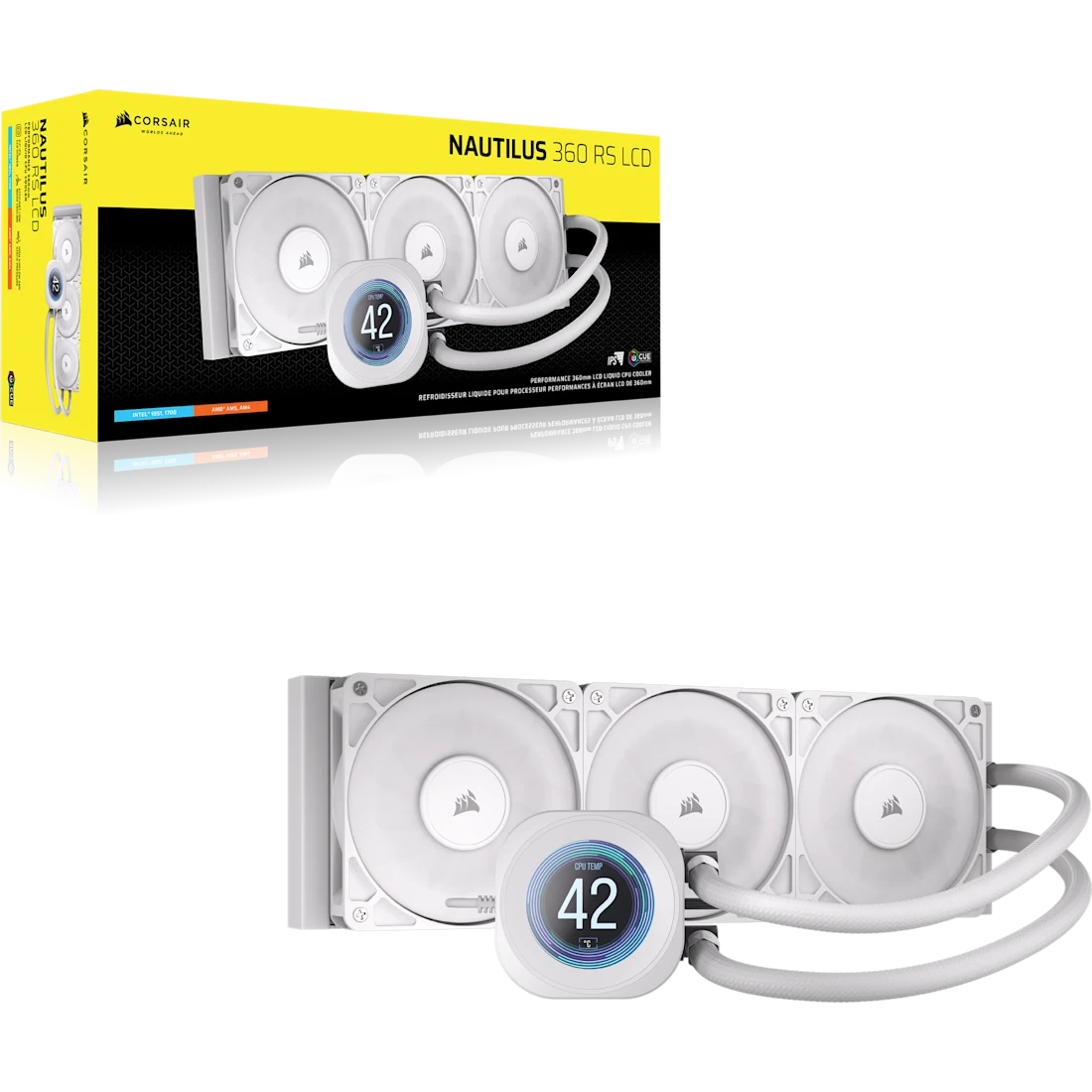 Corsair NAUTILUS 360 RS LCD