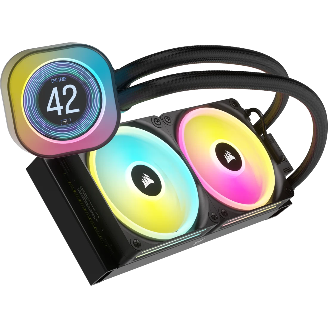 Corsair iCUE LINK RX120 RGB Magnet Dome Bearing 120mm Case Fan - Thumbnail 3