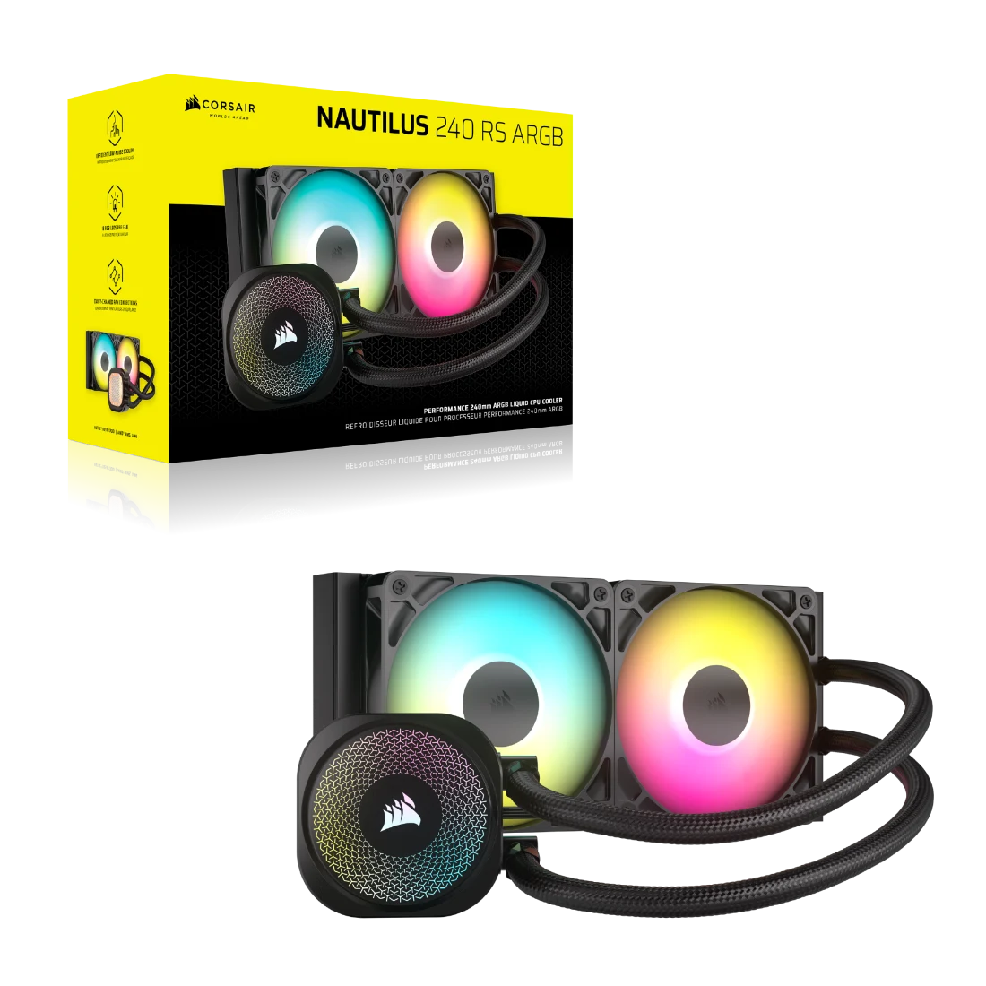 NAUTILUS 240 RS ARGB Liquid CPU Cooler