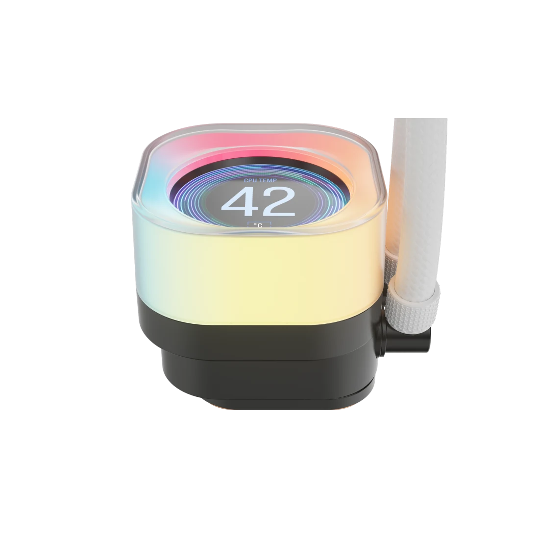 iCUE LINK TITAN 240 RX LCD Liquid CPU Cooler - Thumbnail 4