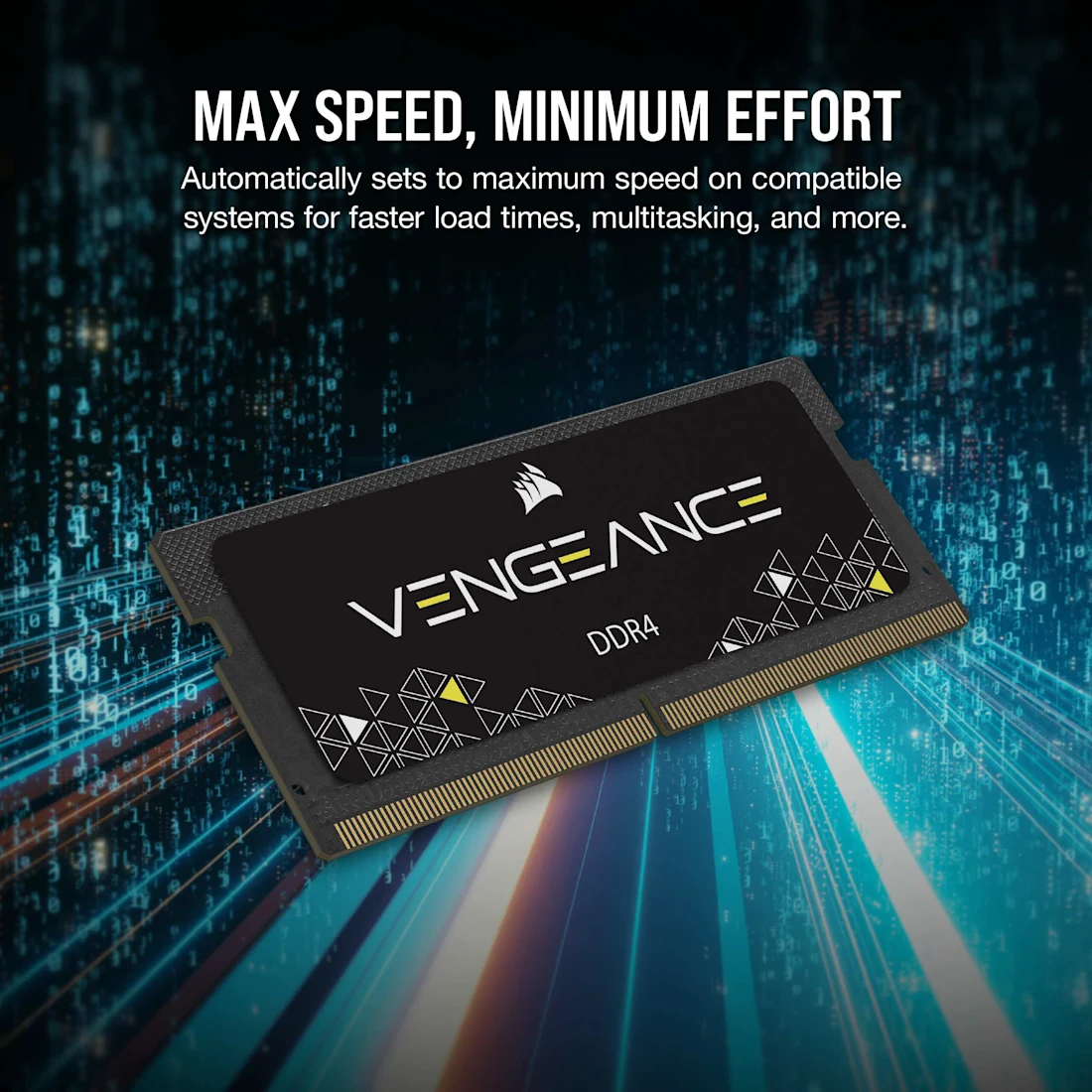 VENGEANCE® Series 16GB (1 x 16GB) DDR4 SODIMM 3200MHz CL22 Memory Kit