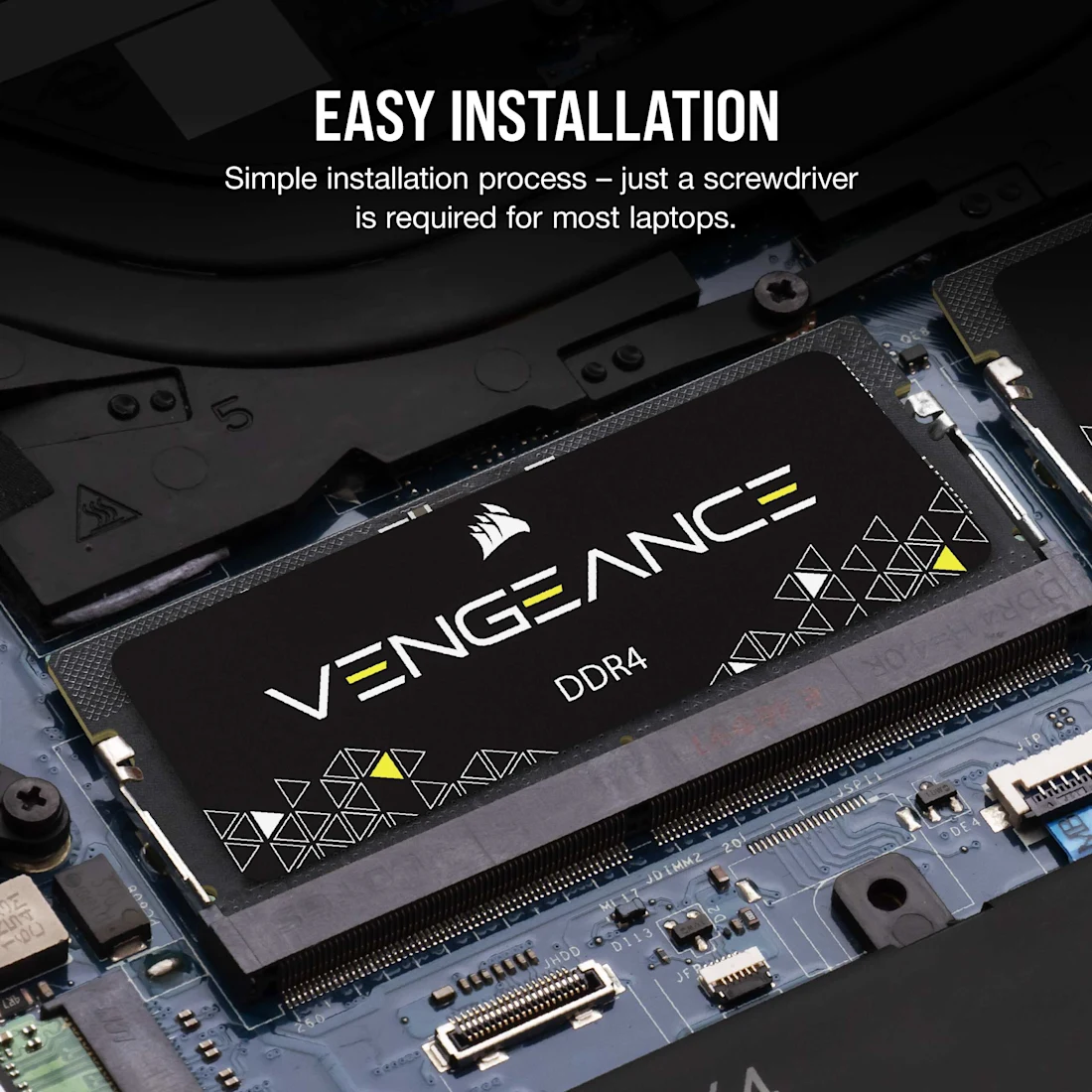 VENGEANCE® Series 16GB (1 x 16GB) DDR4 SODIMM 3200MHz CL22 Memory Kit