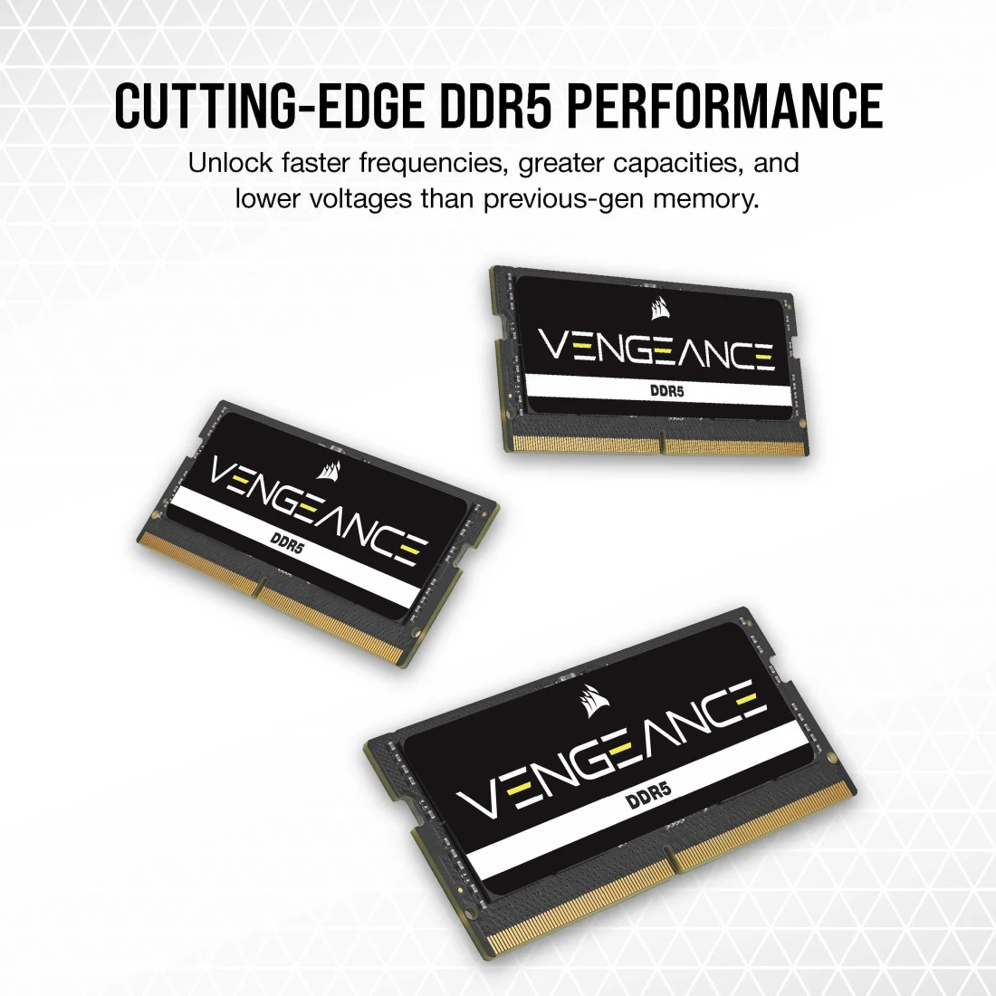 VENGEANCE DDR5 SODIMM 32GB (1x32GB) DDR5 4800MT/s (PC5-38400) CL40 1.1V