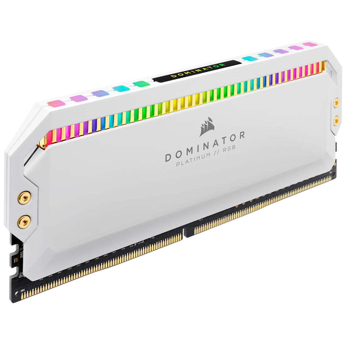 DOMINATOR PLATINUM RGB 32GB (4 x 8GB) DDR4 DRAM 4000MHz C19 Memory Kit — White - Thumbnail 2