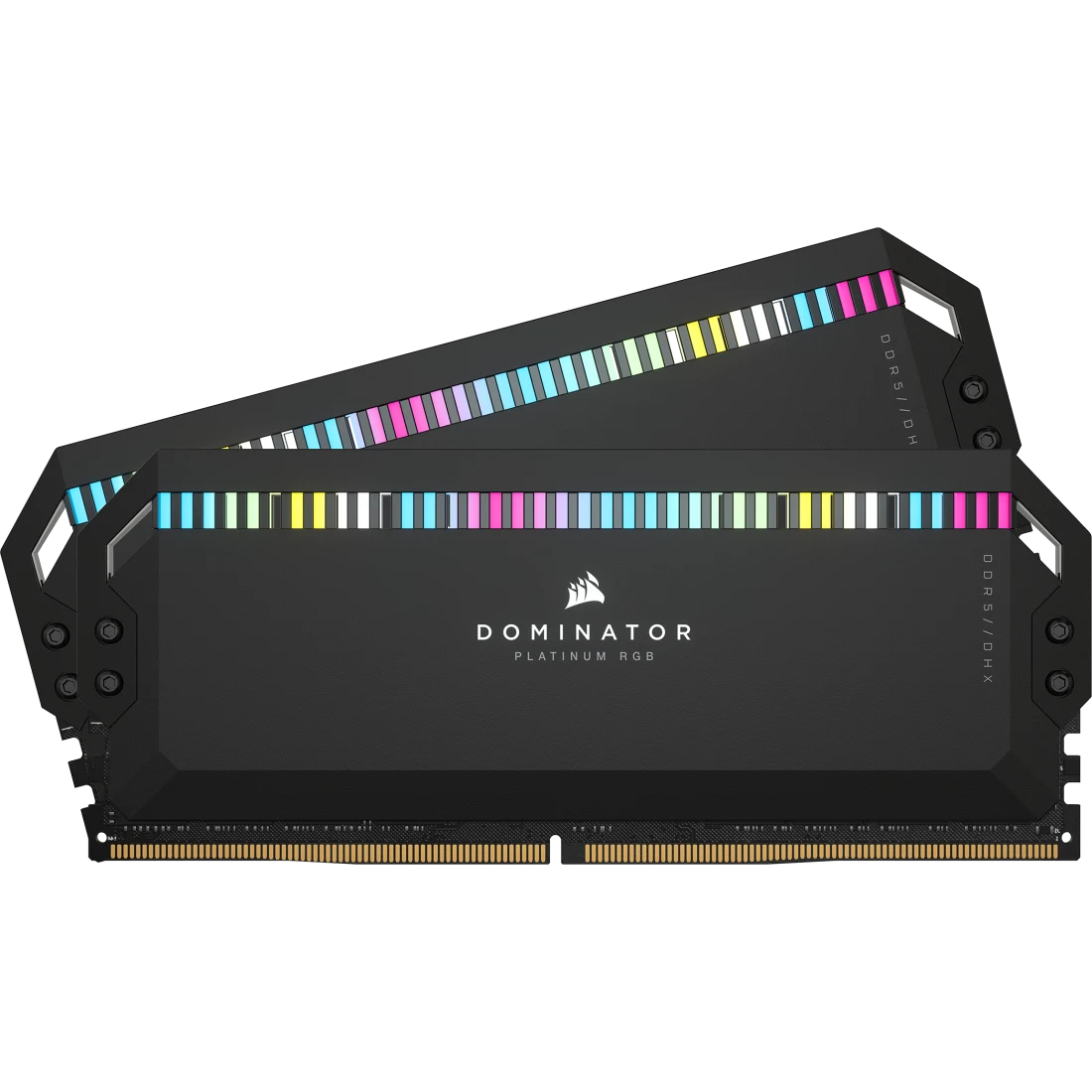 DOMINATOR® PLATINUM RGB 32GB (2x16GB) DDR5 DRAM 6000MT/s CL36 Memory Kit — Black
