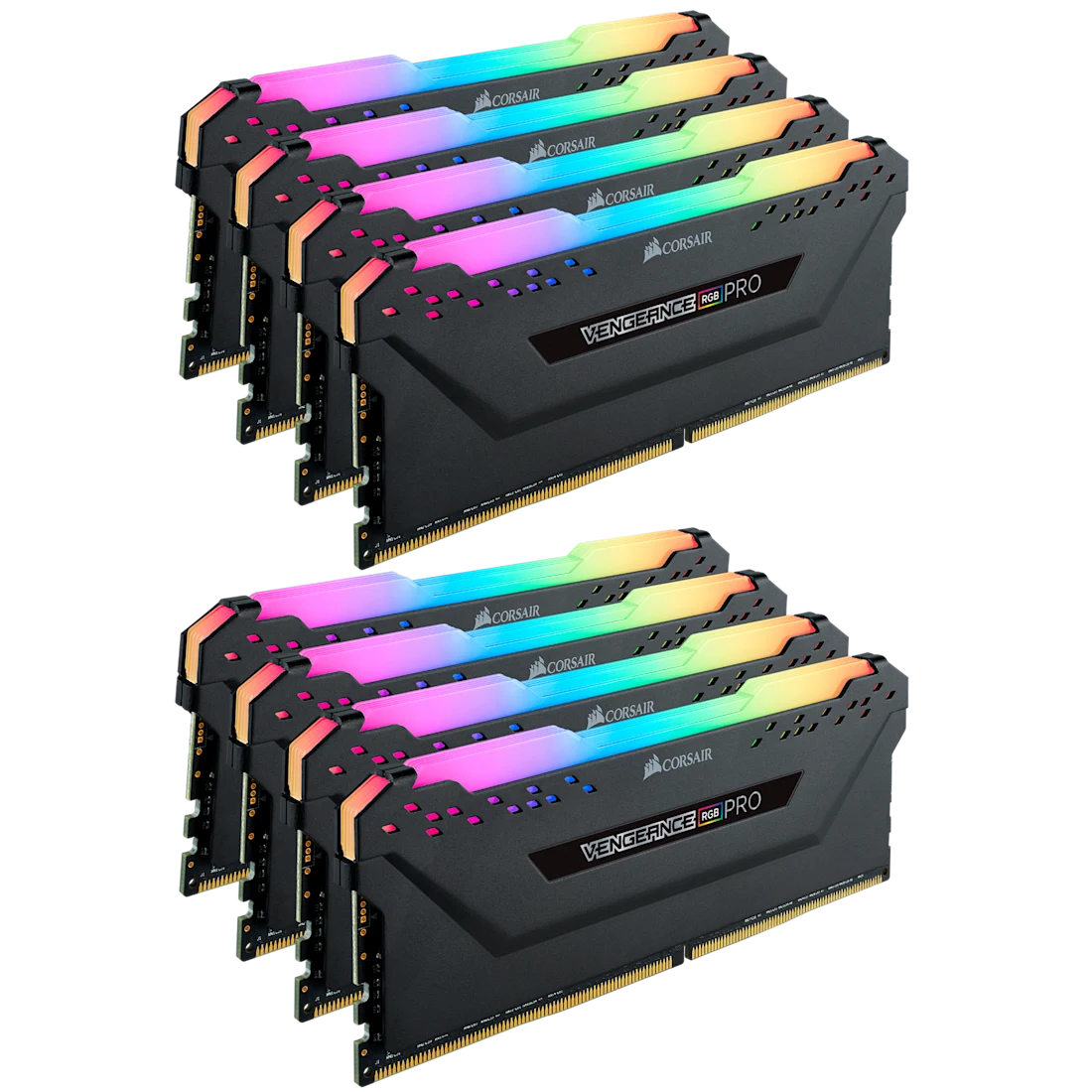 VENGEANCE RGB PRO 64GB DDR4 3000MHz C15 Memory Kit - Thumbnail 4