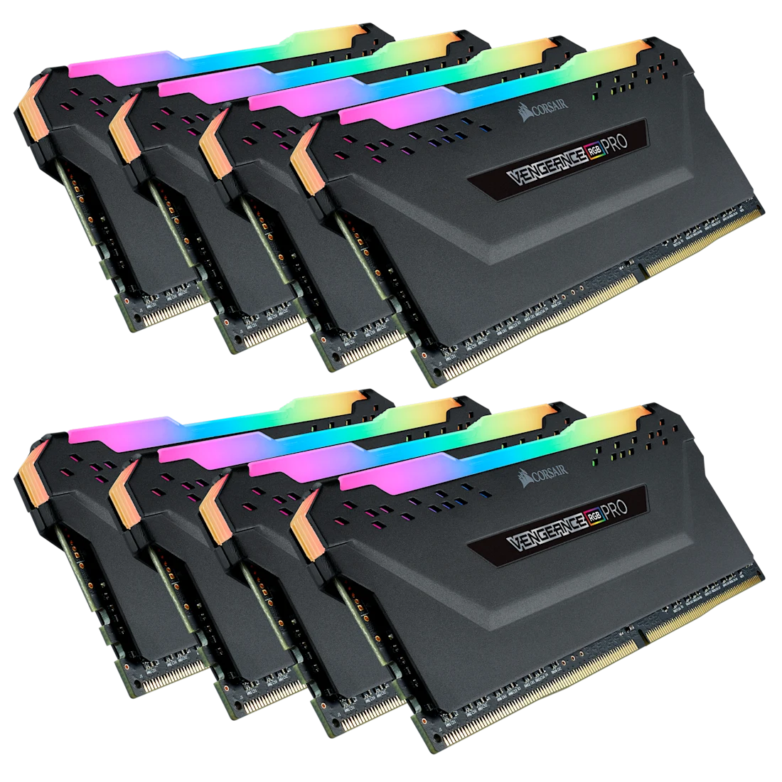 VENGEANCE RGB PRO 64GB DDR4 3200MHz C16 Memory Kit - Thumbnail 5