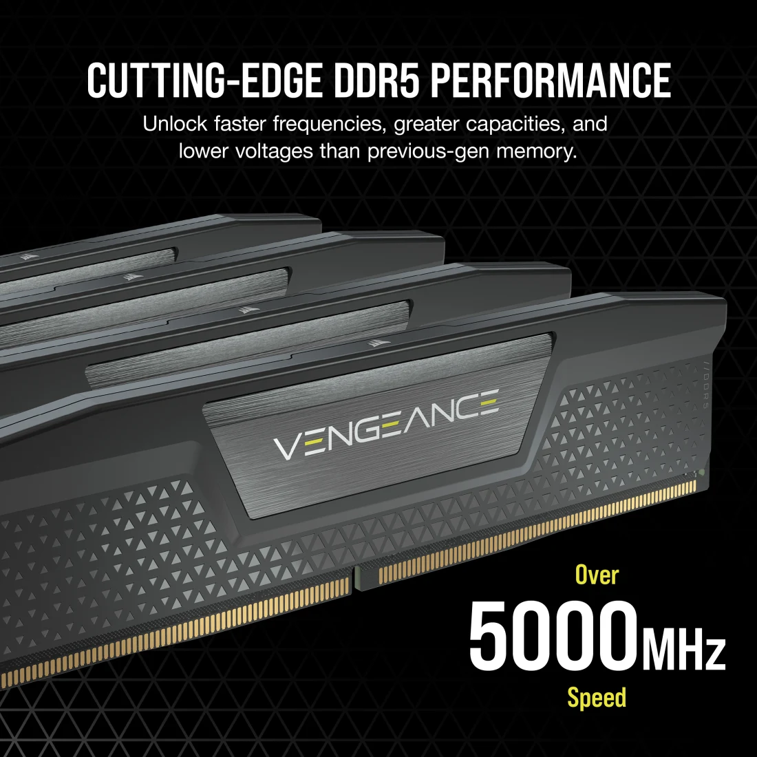 VENGEANCE 96GB DDR5 DRAM 5200MT/s CL38 Memory Kit - Thumbnail 4
