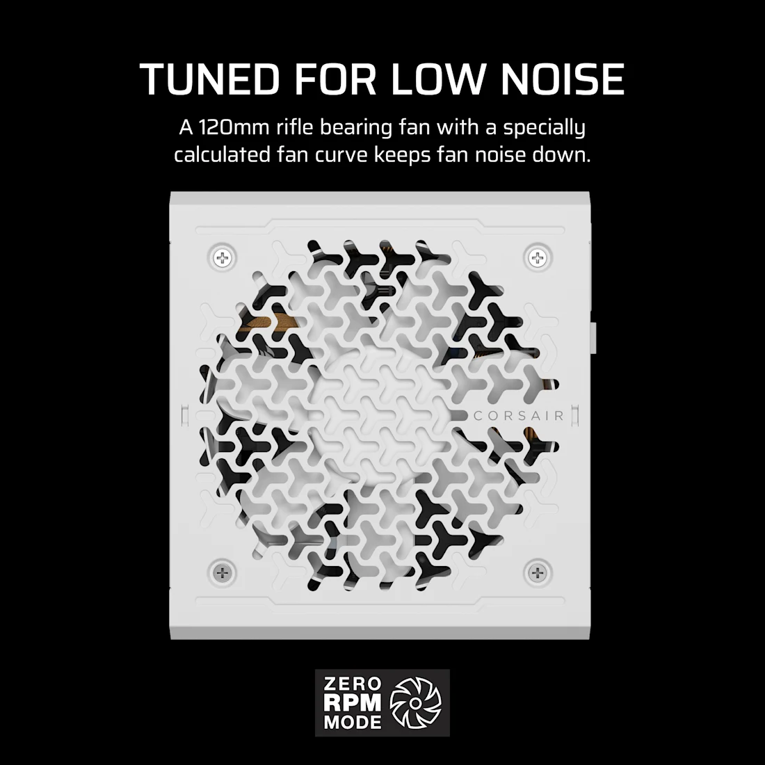 RMe Series™ RM750e - Fully Modular Low-Noise ATX Power Supply - White (IN)