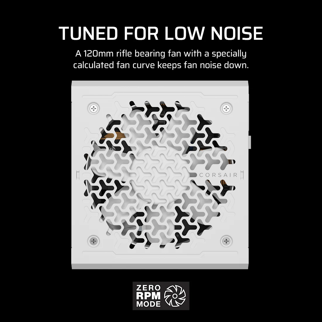 RMe Series™ RM850e - Fully Modular Low-Noise ATX Power Supply - White (IN)