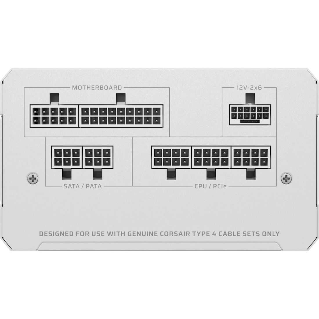 RMe Series™ RM850e - Fully Modular Low-Noise ATX Power Supply - White (WW)