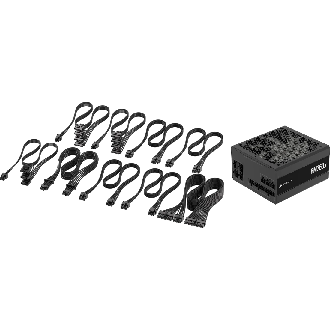 Corsair RM750x 750 Watt Cybenetics ATX Fully Modular Power Supply - ATX 3.1 Compatible - Thumbnail 4