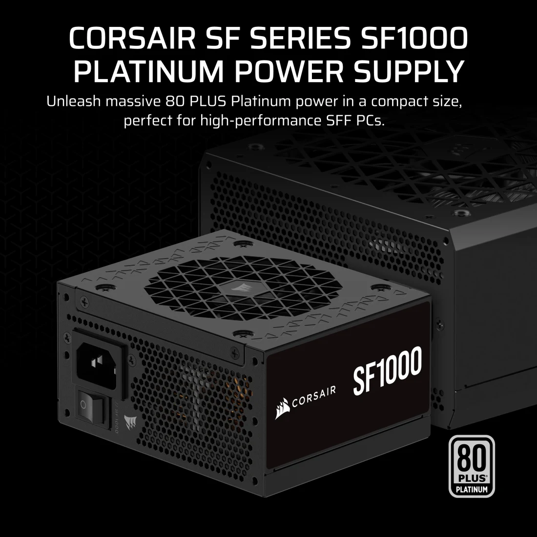 SF Series SF1000 Fully Modular 80 PLUS Platinum SFX Power Supply
