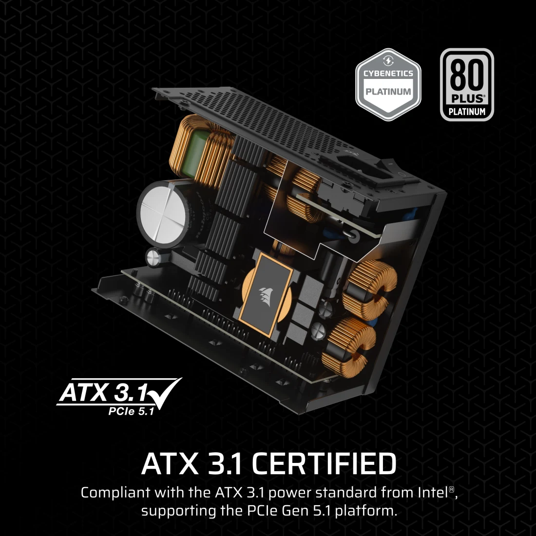 SF Series SF1000 Fully Modular 80 PLUS Platinum SFX Power Supply