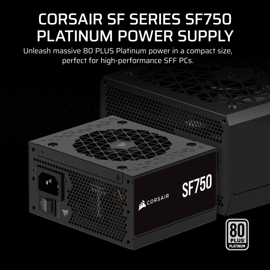 SF Series SF750 Fully Modular 80 PLUS Platinum SFX Power Supply (IN)