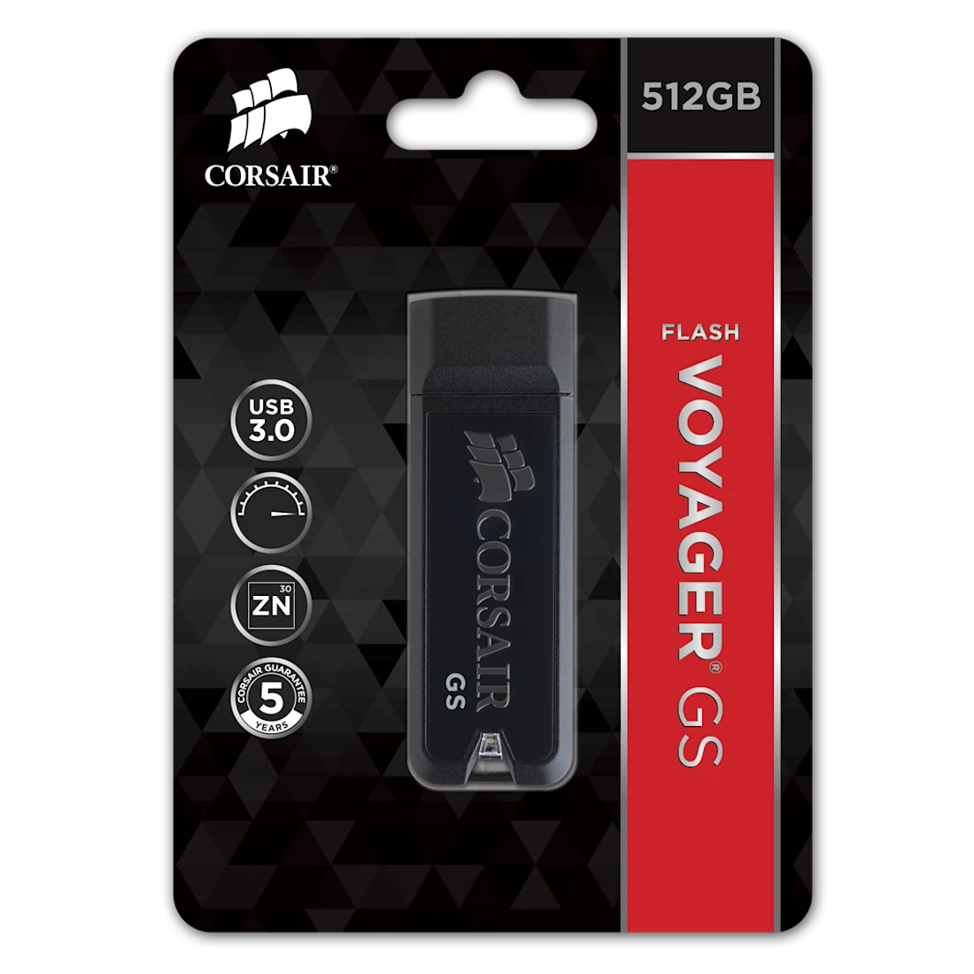 Flash Voyager GS USB 3.0 512GB Flash Drive - Thumbnail 5