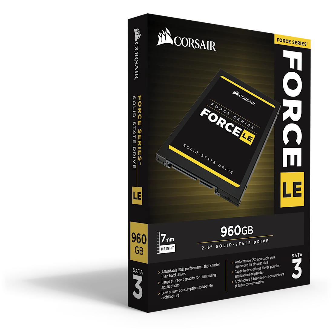 Corsair Force Series LE 960GB SATA 3 6Gb/s SSD - Thumbnail 4