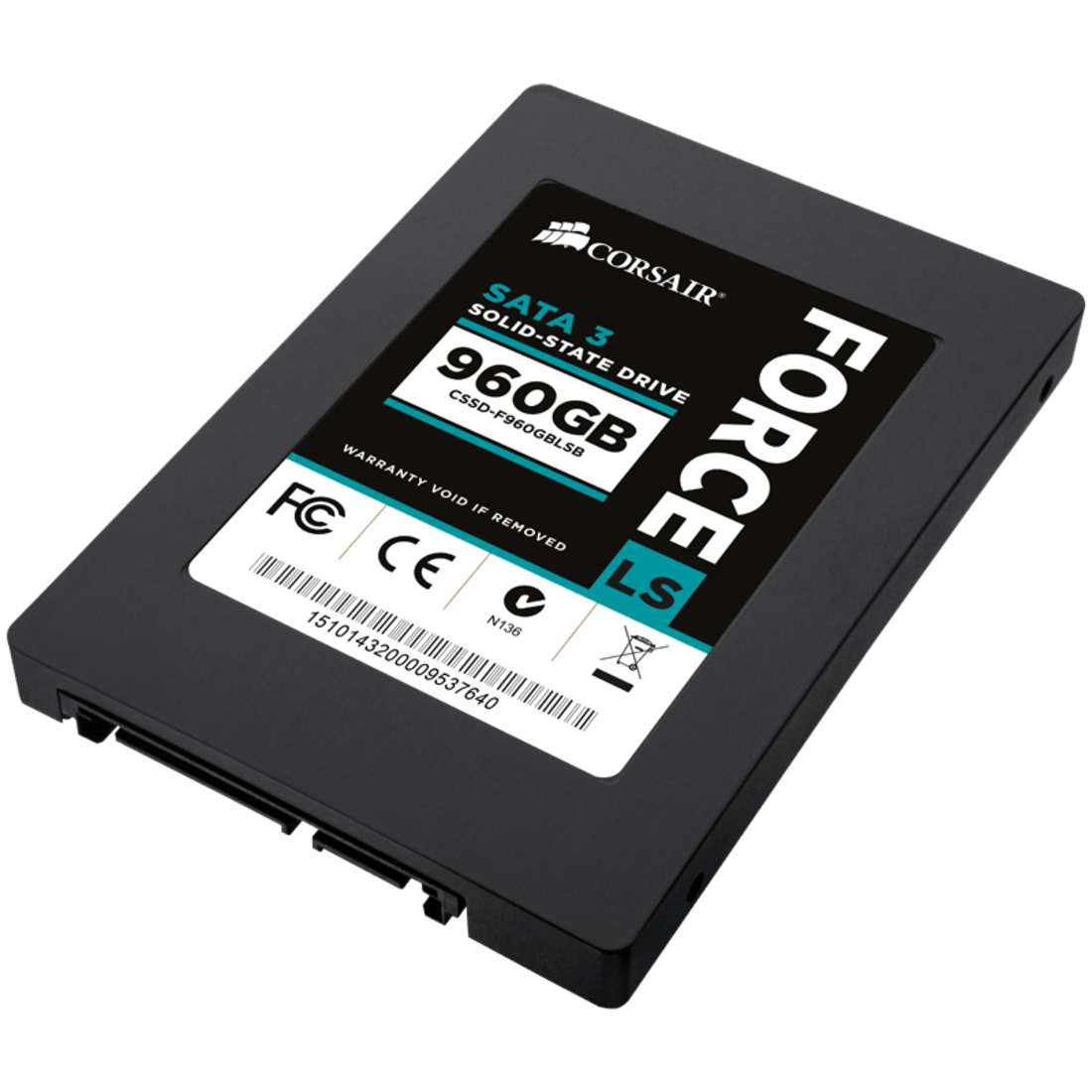 Corsair Force Series LS 960GB SATA 3 6Gb/s SSD - Thumbnail 5