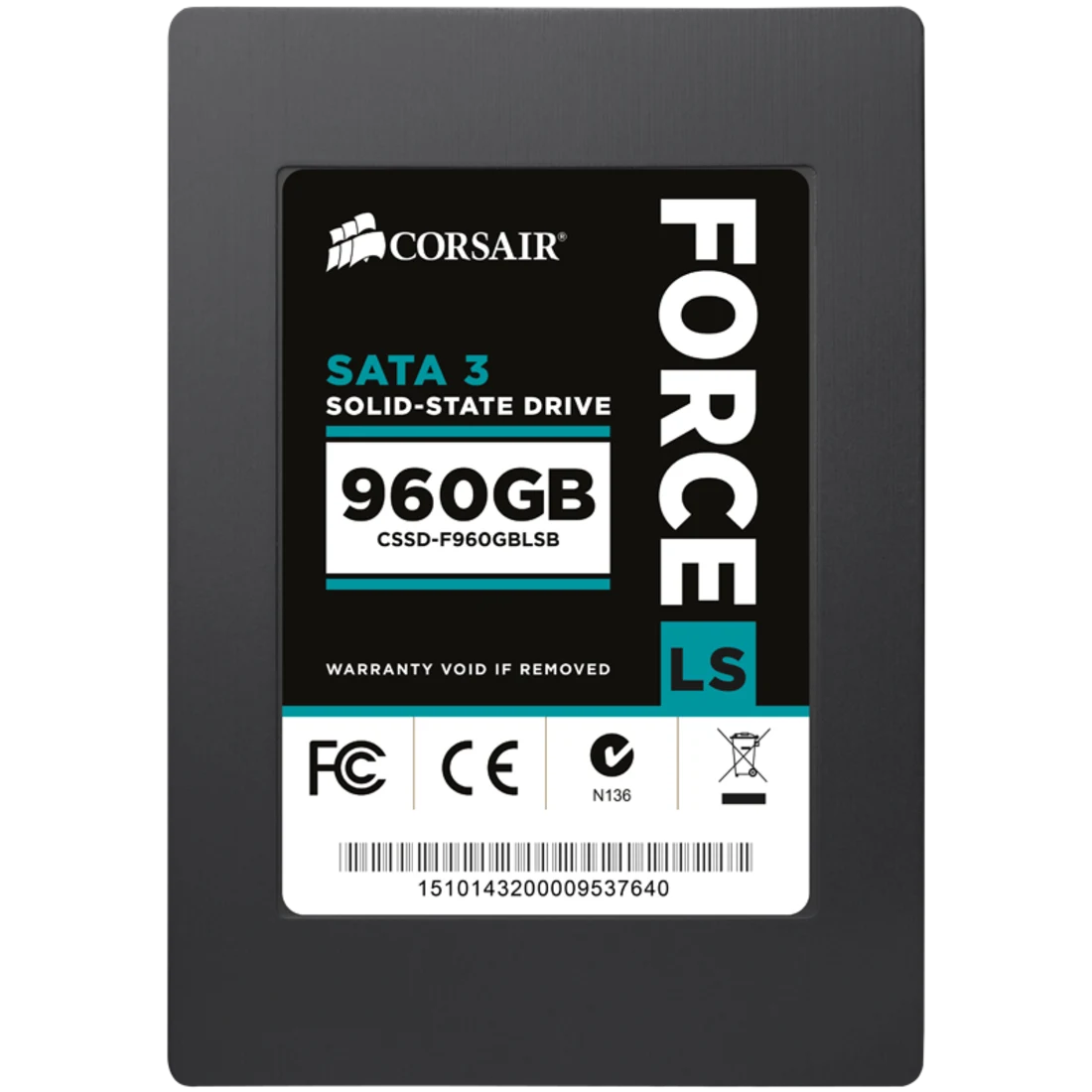 Corsair Force Series LS 960GB SATA 3 6Gb/s SSD - Thumbnail 2