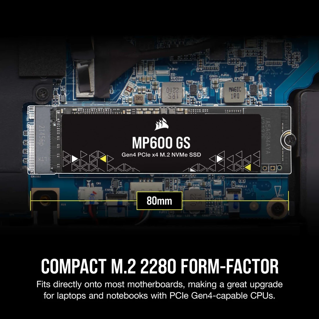 Corsair MP600 GS 500GB PCIe 4.0 NVMe M.2 SSD