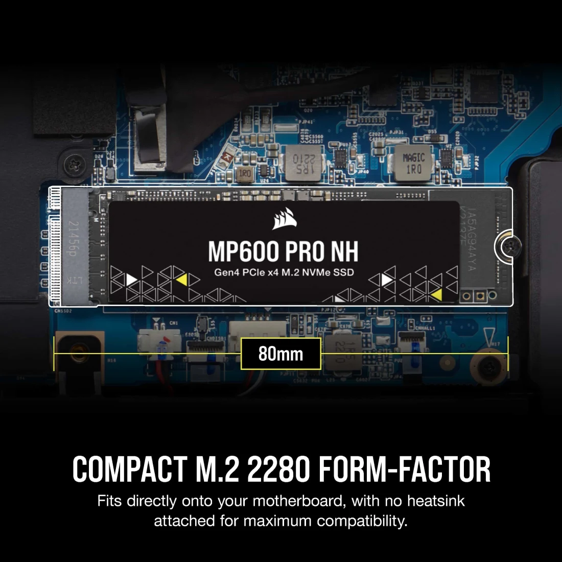 MP600 PRO NH 2TB PCIe 4.0 NVMe M.2 SSD
