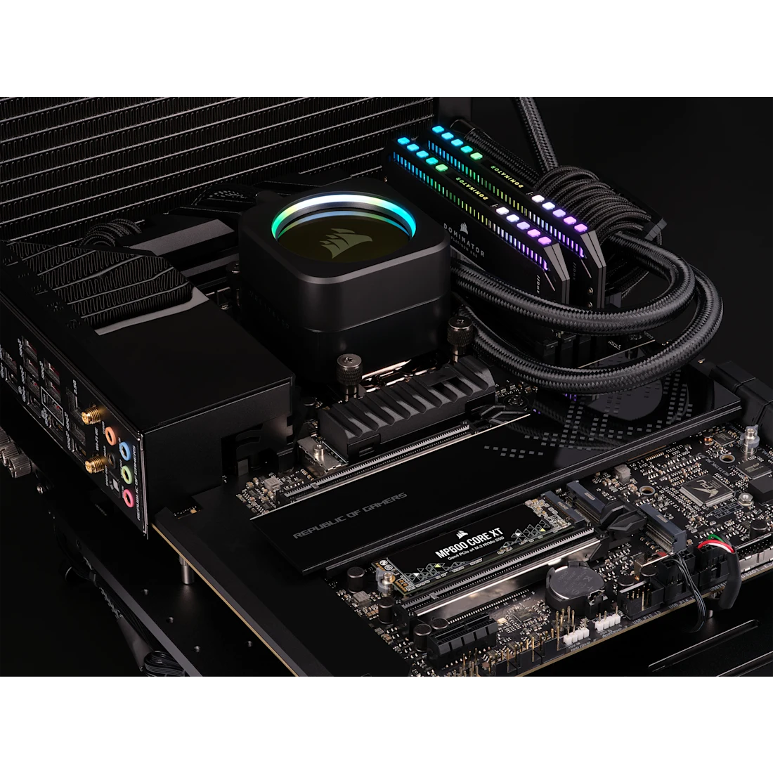 CORSAIR MP600 CORE XT 1TB PCIe Gen4 x4 NVMe M.2 SSD - Thumbnail 4