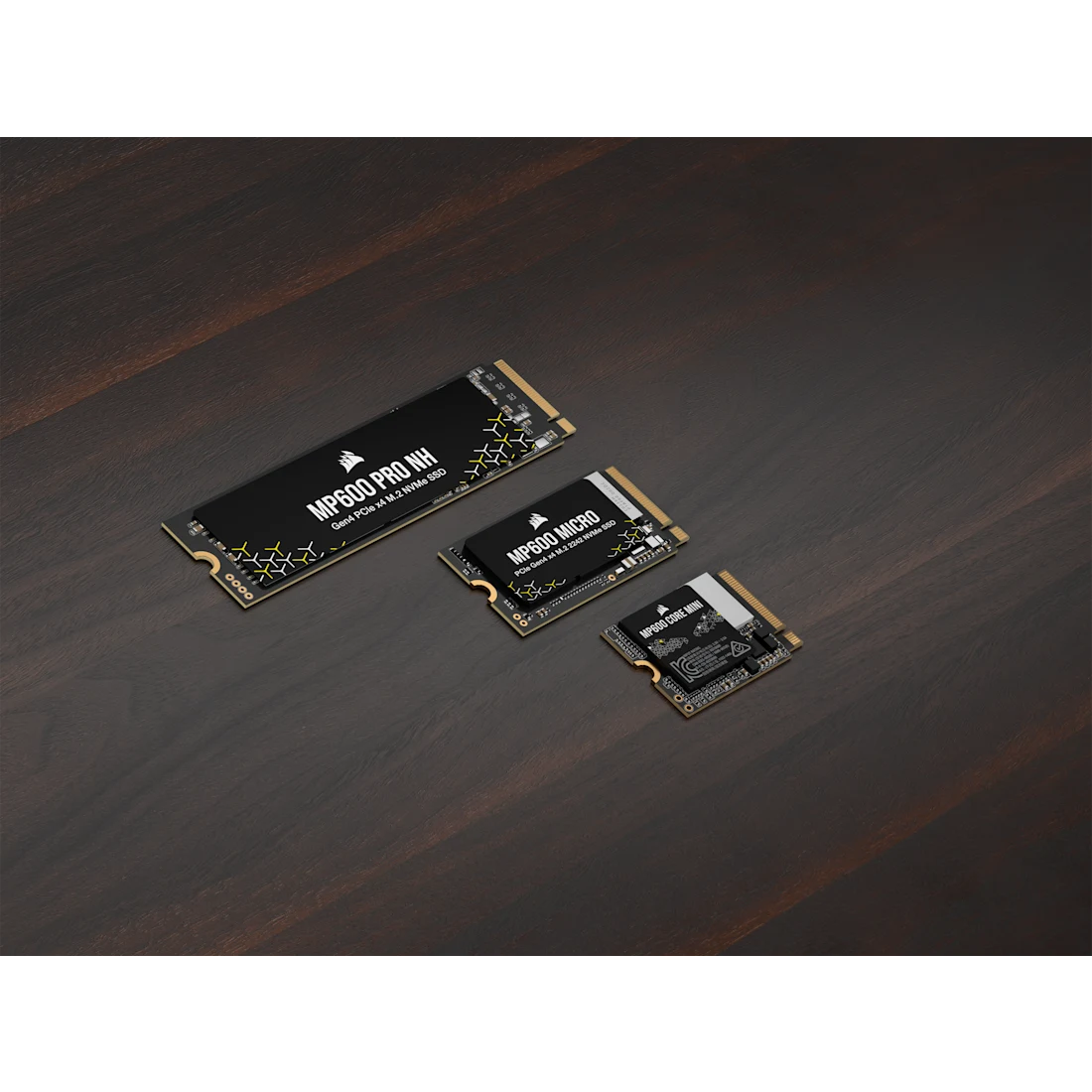 MP600 MICRO 1TB PCIe 4.0 NVMe M.2 2242 SSD - Thumbnail 2