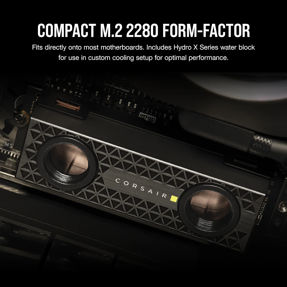 Corsair MP700 PRO 4TB Hydro X Series PCIe Gen5 x4 NVMe 2.0 M.2 SSD - Thumbnail 5